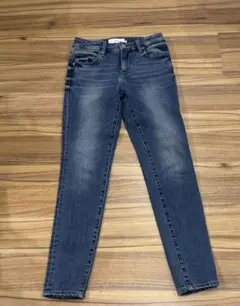 AZUL moussy 美品　ダークブルー スキニーデニム　XS