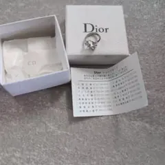 ゆびわDior ロゴ リング シルバーカラーのサムネイル