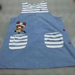 くまのがっこう★ジャッキー★　マリン　エプロン　キャラクター