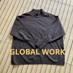 GLOBAL WORK フワフワHugme ハイネックTU(M サイズ)