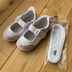 IFME 上履き 160 ホワイト/ピンク