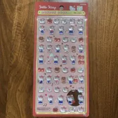 正規品 サンスター文具 ボンボンドロップシール キティ ミニ 赤