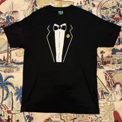 ANTIHERO タキシードプリント Tシャツ ブラックのサムネイル