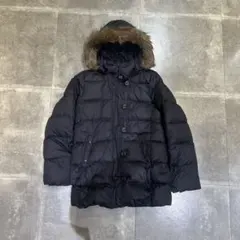 old gap down jacket 平成　ギャル　y2k ダブルジップ　ファ