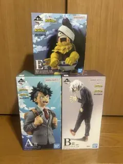 一番くじ 僕のヒーローアカデミア フィギュアA B E賞　セット