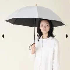 SUN BARRIER 100 折りたたみ傘 3段折 mokuアイボリー - メルカリ