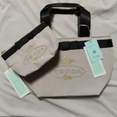 sale 新品 TOCCA トッカ リボン 保冷バッグ ポーチ