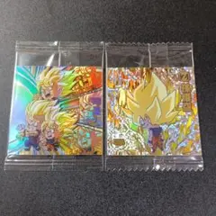 【ドラゴンボールウエハースシール】★UGR2枚セット★超13-01 超13-02