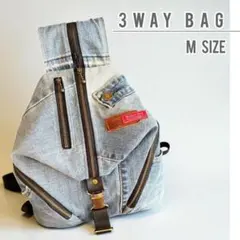 3way bag／デニムリメイク