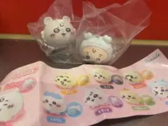 ちいかわベビー ハイハイフィギュア モモンガ　古本屋　２個セット　ハチワレ