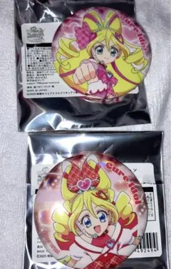映画 キミとアイドルプリキュア オーロラ缶バッジ キュアアイドル ゴッド