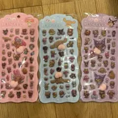 お尻シール 3枚セット　クロミ　マイメロ　サンリオ キティー　スクイーズ