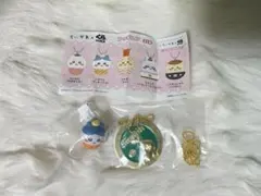 ポケモン1番くじメタルチャーム　ナエトル　ちいかわくら寿司　ハチワレキーホルダー