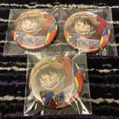 ワンピース ルフィ ロー キッド 缶バッジ ワンピース onepiece ルフィ ロー キッド RED 輩 缶バッジ缶バッチ