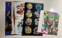 ジャンプGIGA ヒロアカブックカバー逃げ若＆ヒロアカポスター　クリアカード