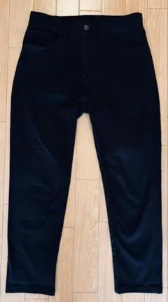 UNIQLO メンズストレッチパンツ黒S ユニクロ