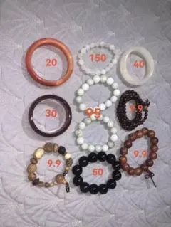 ブレスレットセット 多色 さまざまな素材