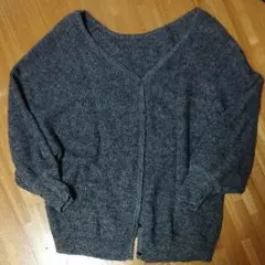 バーバリーブルーレーベル ドルマンカーディガン