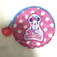 ディズニーパルパルーザ ミニーのファンダーランド カプセルトイ ポーチ ピンク