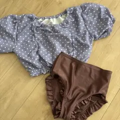 BREEZE 水着 セパレート 水玉模様