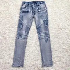 586 in the attic homme デニム パンツ ダメージ ジーンズ