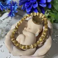 タイチンルチルクォーツ キャッツアイ ブレスレット ❷