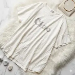 EVEX レディース スタッズ風 Tシャツ 白 40 (L)のサムネイル