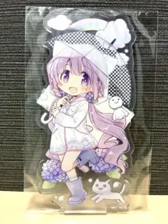 ごちうさ チノ きゃらタグスタンド マルイ TAKE OUT BLUE BIRD - メルカリ