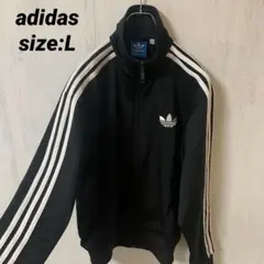 美品Y2K VINTAGE adidas trackjacketブラックサイズLのサムネイル