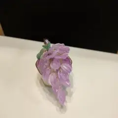 No.66 ヘアクリップ　藤の花