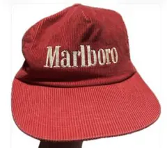 ヴィンテージ　Marlboro コーデュロイキャップ マルボロ