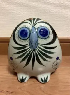 【Ken Edwards】メキシコ　トナラ焼　 　ふくろう　 ヴィンテージ