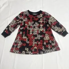 marimekko キッズ ワンピース 花柄 長袖のサムネイル