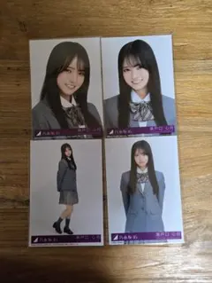 瀬戸口心月 乃木坂46 ネーブルオレンジ 封入 生写真 4種 コンプ