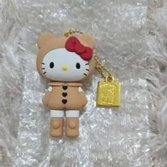 ハローキティ展　グッズ　シークレットマスコットチャーム　くまスーツ