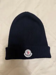 MONCLER ネイビー ニット帽 313845206DJA - メルカリ