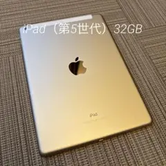 【美品】iPad（第5世代）32GB cellularモデル（docomo）