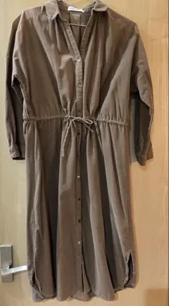 URBAN RESEARCH ブラウン シャツワンピース