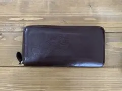 値下げ！イルビゾンテ IL BISONTE ラウンドファスナー 長財布