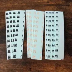 ラベラーシール 3種 120枚 ネコセット