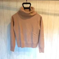 UNIQLO ベージュ タートルネック セーター S