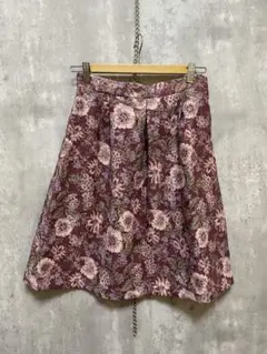 美品　couture brooch クチュールブローチ 花柄　スカート　フレアのサムネイル