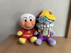 アンパンマン バイキンマン　ぬいぐるみ セット