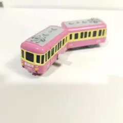 カプセルプラレール　江ノ電　５００型　ピンク