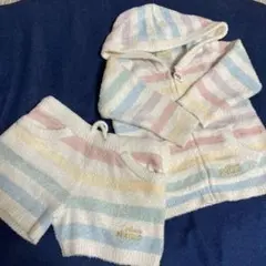 【美品】80-90cm ジェラートピケ　パジャマ