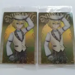 にじさんじ　ウェハース　卯月コウ　2枚