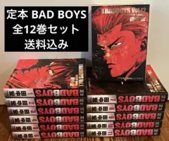定本 BAD BOYS バッドボーイズ　全巻セット　全12巻　完結　セット　大判