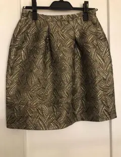 刺繍ラメスカートのサムネイル