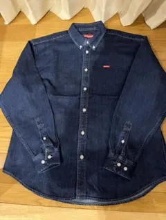 新品25FW シュプリーム Supreme スモールボックスデニムシャツ M org.jpg