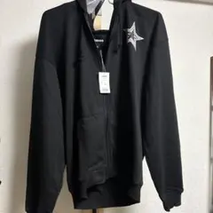 新品未使用タグ付 atmos BAYSTARS ブラック パーカー Lのサムネイル